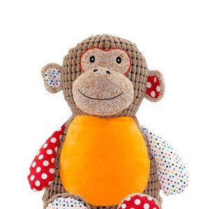 Cubbies Stuffed Animal Monkey | Sensory Toy | Patterned - Plush